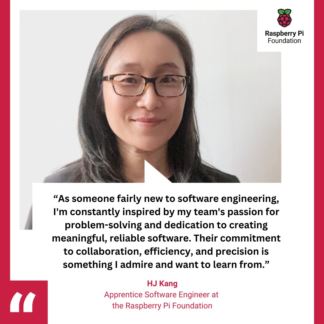 Today, we’re celebrating #NationalEngineeringDay with our friends @ThisisEng.

The theme is #EngineeringRoleModels and we’re inspired by people like HJ who has recently transitioned from a position in Science to Software Engineering.

See <a href="/RAEngNews/">Royal Academy of Engineering</a> for more inspiration today 🫶
