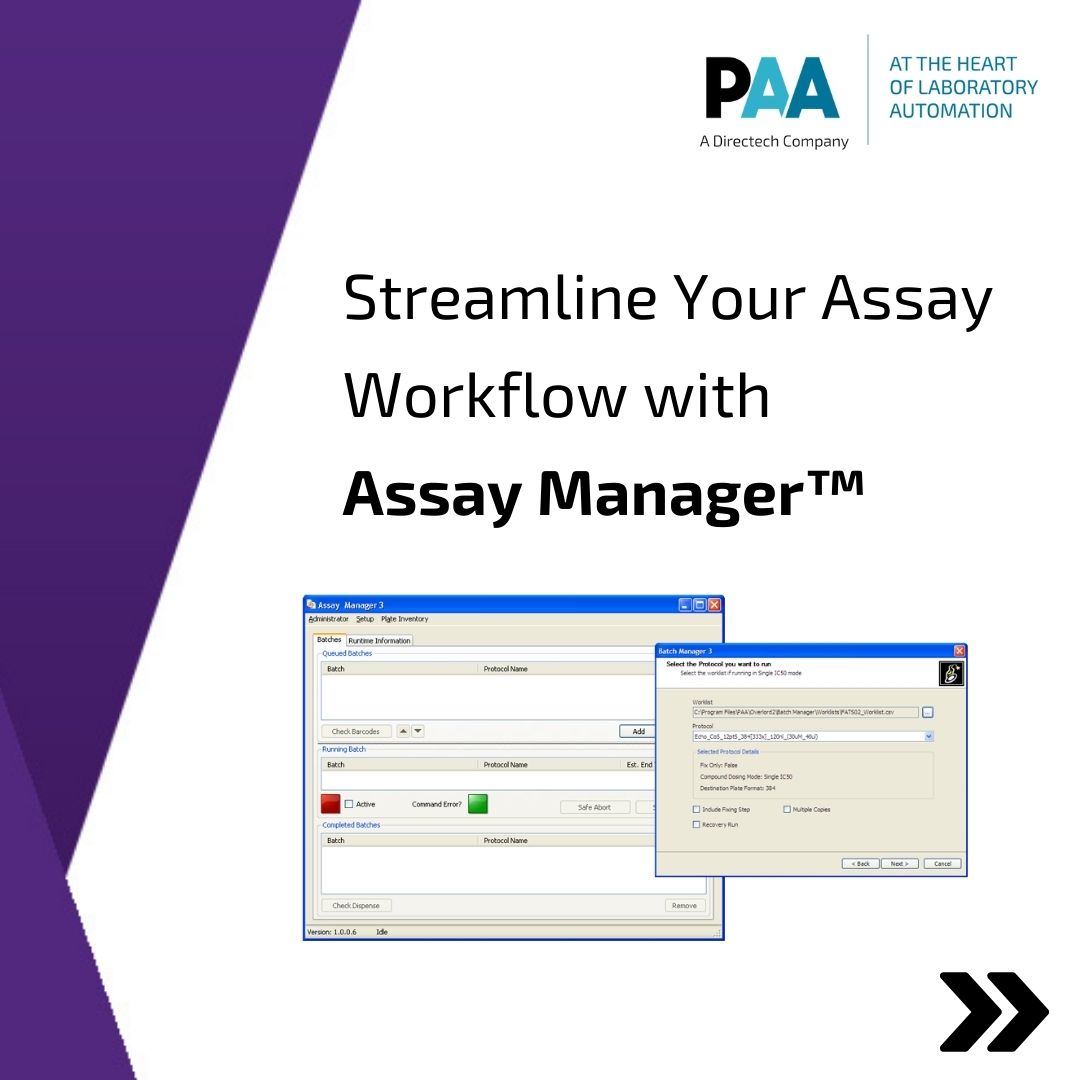 paautomation's tweet image. Explore more!
paa-automation.com/products/assay… 

#LabAutomation #AssayManager #EfficiencyInLabs #PAA #WorkflowOptimization