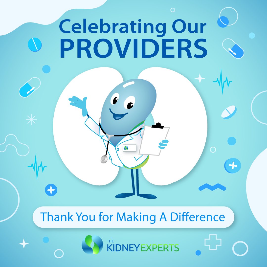 📢 Our NPs and PAs are amazing! Huge thanks for your dedication to patient care and kidney health. You're all essential to our team at The Kidney Experts! #ProviderAppreciation #KidneyExperts #Healthcare #NPs #PAs
