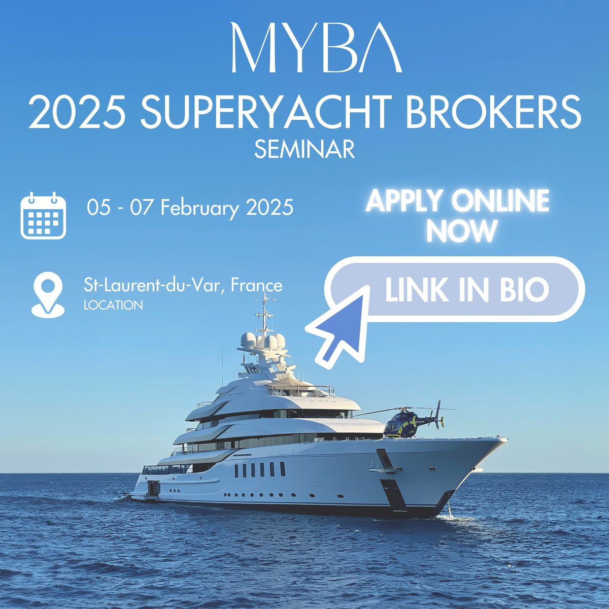 What do our students have to say about our MYBA Superyacht Brokers 3-Day seminar . . .
Take a look and see!

#2025Training
#Superyachttraining
#MYBA