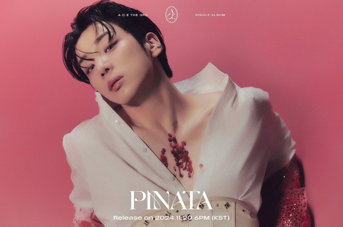 official_ACE7's tweet image. [#ACE_COMEBACK]

#AcePINATA 
𝐀.𝐂.𝐄 𝐓𝐡𝐞 𝟑𝐫𝐝 𝐒𝐢𝐧𝐠𝐥𝐞 𝐀𝐥𝐛𝐮𝐦 𝐏𝐈𝐍𝐀𝐓𝐀

• Destroyed Mirror ver. #KIMBYEONGKWAN

🎧 Release on
2024.11.20 WED 6PM (KST)

#ACE #PINATA
#에이스 #피냐타 #김병관