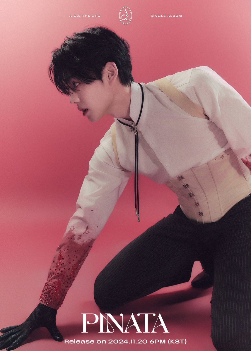 official_ACE7's tweet image. [#ACE_COMEBACK]

#AcePINATA 
𝐀.𝐂.𝐄 𝐓𝐡𝐞 𝟑𝐫𝐝 𝐒𝐢𝐧𝐠𝐥𝐞 𝐀𝐥𝐛𝐮𝐦 𝐏𝐈𝐍𝐀𝐓𝐀

• Destroyed Mirror ver. #KANGYUCHAN

🎧 Release on
2024.11.20 WED 6PM (KST)

#ACE #PINATA
#에이스 #피냐타 #강유찬