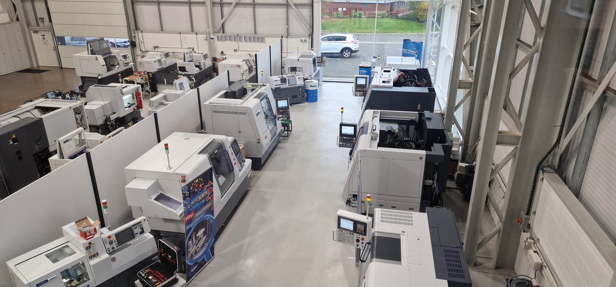 CitizenCNC's tweet image. Live customer demos on some of the outstanding fixed-head #lathes at our Brierley Hill showroom. The #CitizenCNC #Miyano ANX-42SYY and ABX-64SYY are some of the excellent machines in our range, providing superb efficiency and low-cycle times. #UKmfg #CNC #Machinery