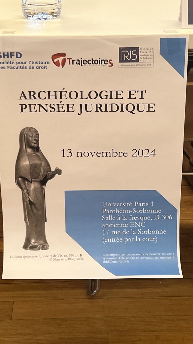 En Sorbonne aujourd’hui, Archéologie et pensée juridique. ⁦<a href="/SorbonneParis1/">Université Paris 1 Panthéon-Sorbonne</a>⁩ ⁦<a href="/UmrTrajectoires/">LaboratoireTrajectoires</a>⁩