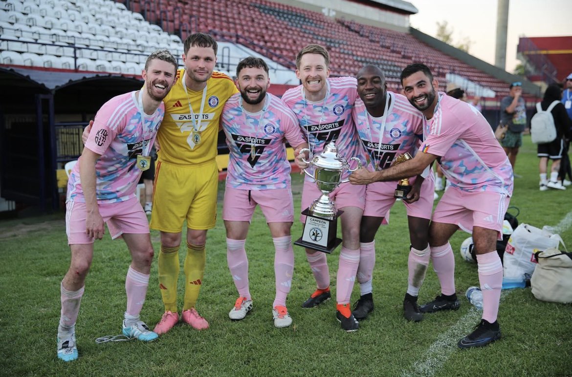 👏 Massive congratulations to the six <a href="/millwallromans/">Millwall Romans FC 🏳️‍🌈🏳️‍⚧️</a> players who won the IGLFA World Championship in Argentina this week with Stonewall FC!

#Millwall #Lewisham #Southwark #Sevenoaks #1Club1Community