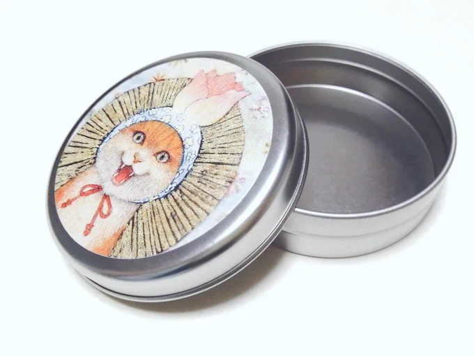 缶ケースになった猫ちゃん作品の小話、ホームページに追加しました 一層愛おしくなるエピソードなのでぜひどうぞ