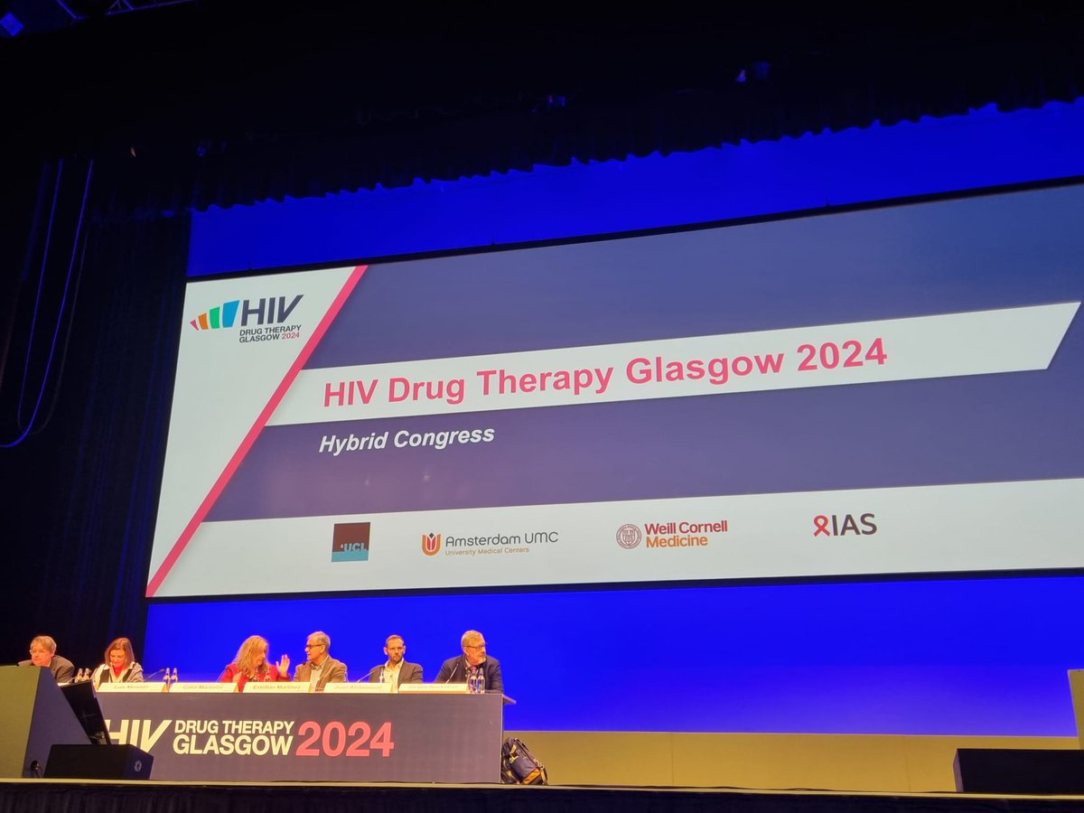 BcnVih's tweet photo. #hivglasgow2024
Great session with updates on the @EACSociety Guidelines this morning, chaired by Dr. Ambrosioni @hospitalclinic and Prof. Rockstroh #EACSGuidelines #HIV2024 #ScienceForGood #TARV #HIV https://t.co/ntoQEdmGfg
