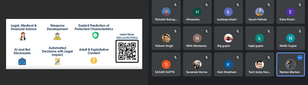 LovNaman's tweet photo. We're diving into @salesforce #AIAssociate Exam prep all week!
Join us for focused sessions to sharpen your skills and get certified.
Let's make the most of this journey together—don't miss out!
Time · 9:00 – 10:00 PM IST https://t.co/aEfkL5qcEZ