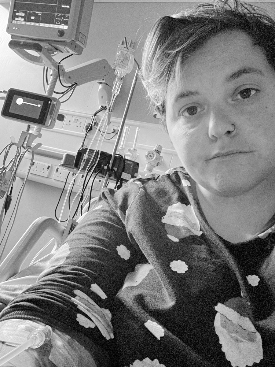 Hoping for solid answers today! Whether I have viral or bacterial meningitis, I just want to go home and sleep and not be poked ever hour 😭