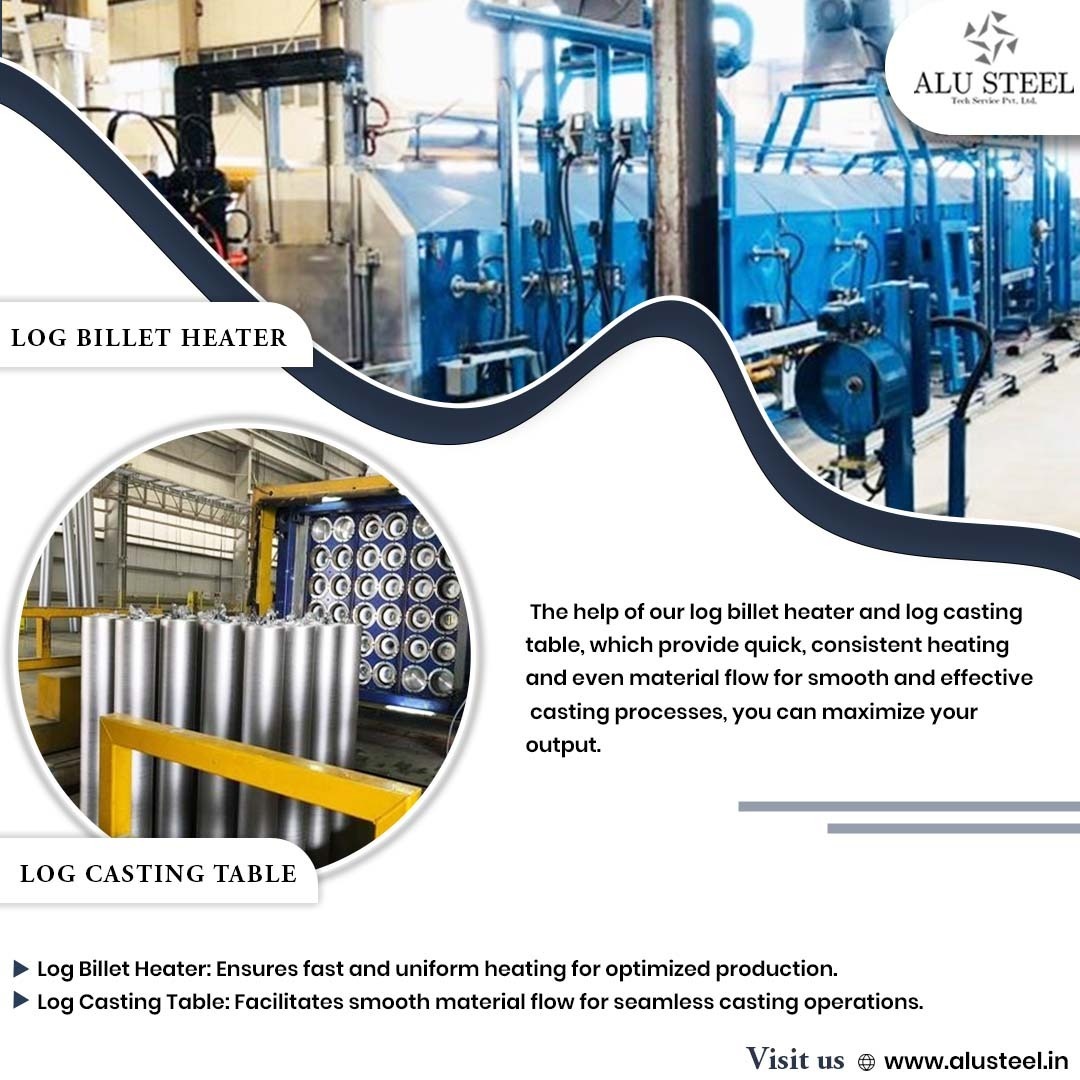 TechAlusteel's tweet image. Precisely Increase Output: Our Log Billet Heater and Log Casting Table provide rapid heating and even material flow for effective casting operations.

Visit for more: alusteel.in
#ALUSteelTech #LogBilletHeater #LogCastingTable #EfficientCasting #PrecisionEngineering
