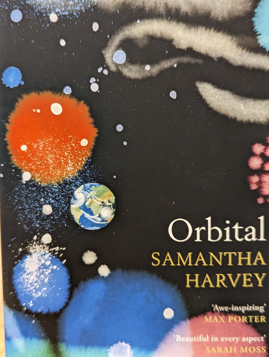Congratulations!!!!!!!!  Booker Prize Winner, Samantha Harvey.