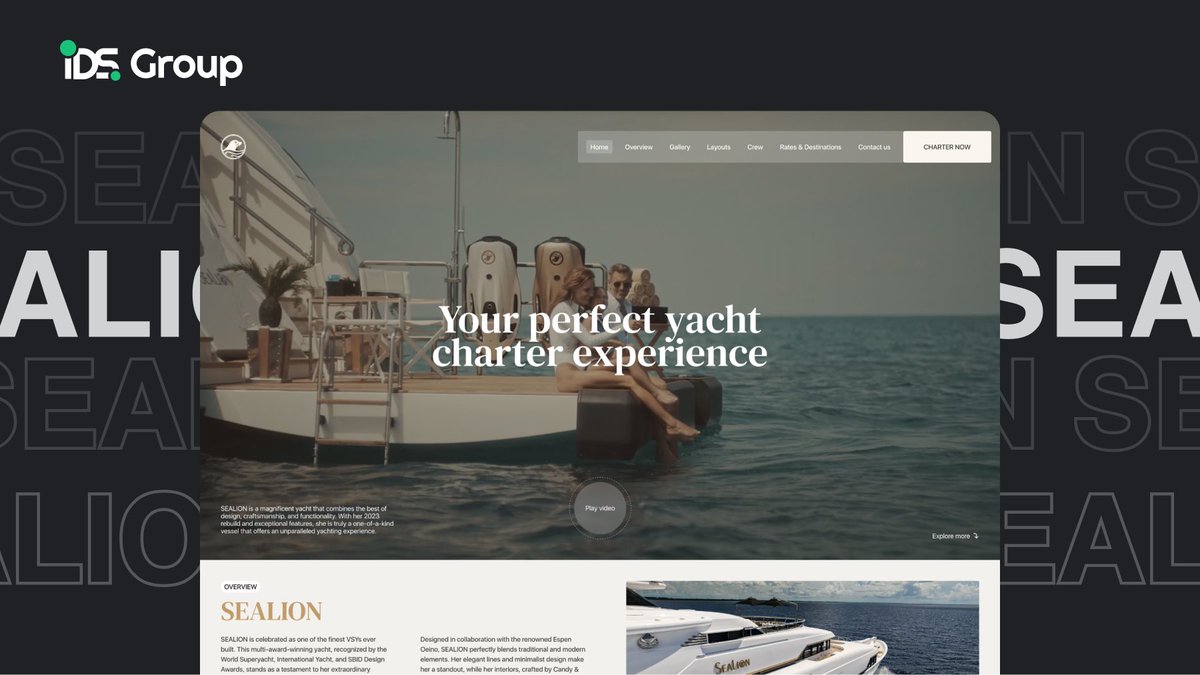 ITDevStaff's tweet image. Our latest site is live! Elegance meets ease in this new project 👉 mysealion.com
Want something similar? Let’s get in touch!
🌐 itdevstaff.com
✉️ info@itdevstaff.com

#IDSGroup #WebDesign #UX #WebDevelopment