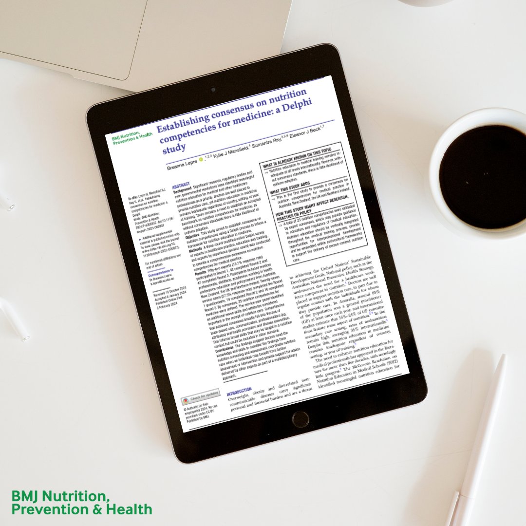 BMJNutrition's tweet photo. Time to set the benchmark for nutrition education in medicine. Let's empower our doctors globally to provide comprehensive nutrition care. Regulatory bodies, governments, it's time for a consensus on nutrition competence. 🌎🍎

https://t.co/RF7gOSzYoY 

#NutritionInMedicine #HealthcareReform