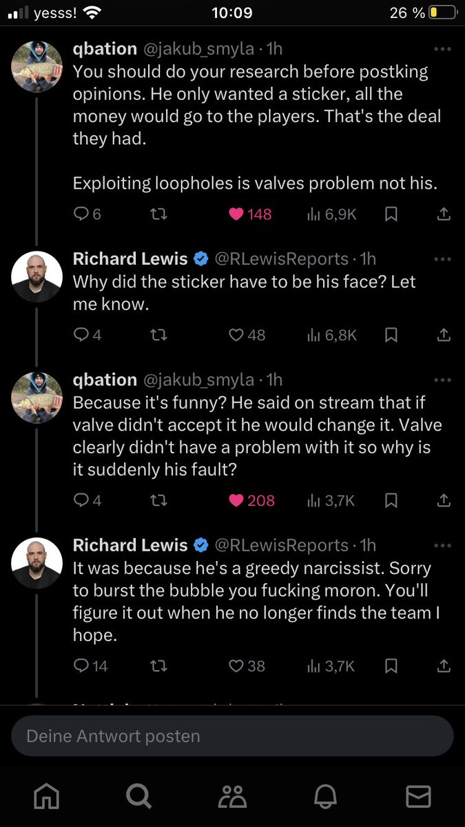 Cosmic172891's tweet photo. @RLewisReports reminder richard lewis is good for esports and we should indulge him and his fanbase https://t.co/CDaiFHhYfx