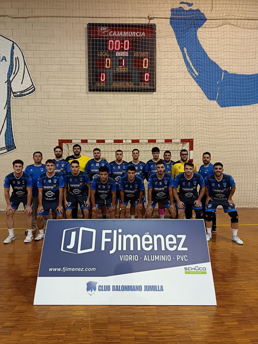l 📷📷 <a href="/Club/">Club</a> Balonmano Jumilla 📷📷 venció por 27-21 al CAB Cartagena en la quinta jornada de liga regular de segunda nacional, en el encuentro disputado en en pabellón Carlos García el pasado sábado.
Tercer partido y tercera victoria del equipo senior 💪