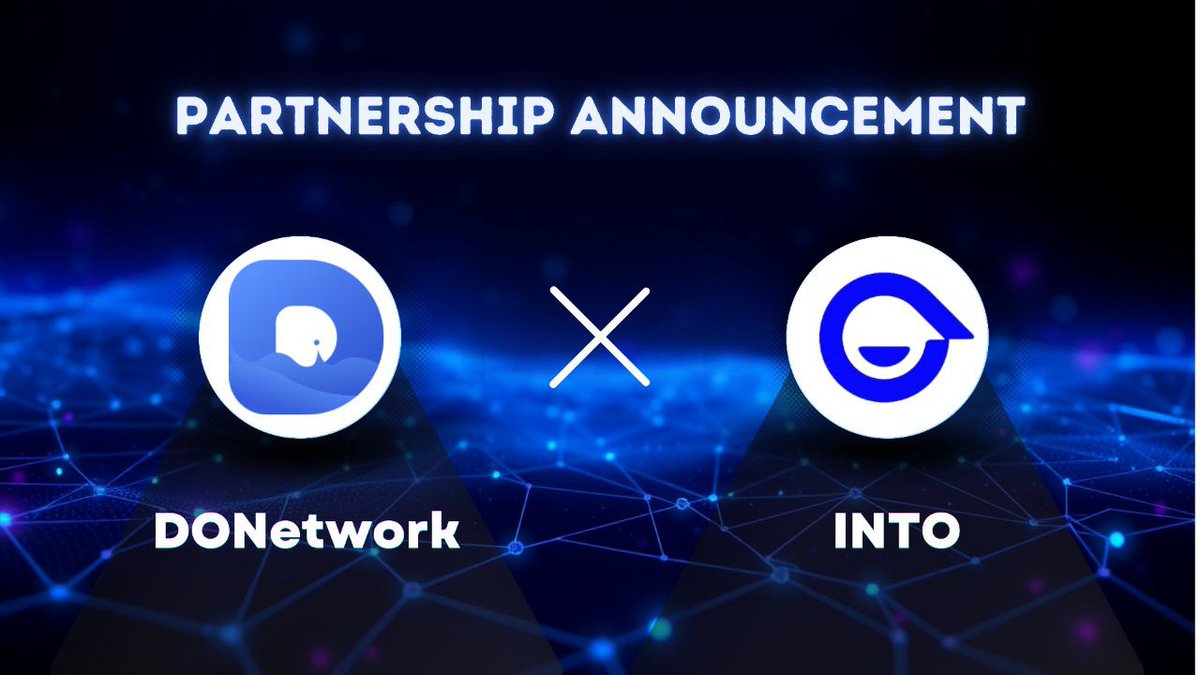Donetwork_club's tweet photo. 🚀 We are pleased to announce our partnership with @INTOverse_!

INTO is a cutting-edge #Web3 ecosystem that seamlessly blends social networking, decentralised finance #DeFi, entertainment, and digital commerce into one dynamic platform.

Stay tuned for more updates!
#DONetwork #Partnership #INTO #Web3 #Blockchain #Decentralization #Crypto #Collaboration