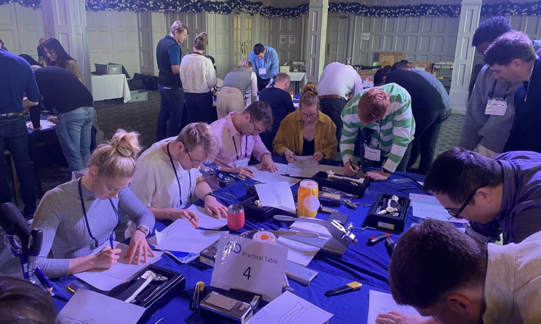 So impressed to see everyone hard at work on the final day of the AOUK&amp;I Basic course in Sheffield.  The networking opportunity both within the UK &amp; Ireland and with trainees from overseas is 2nd to none.