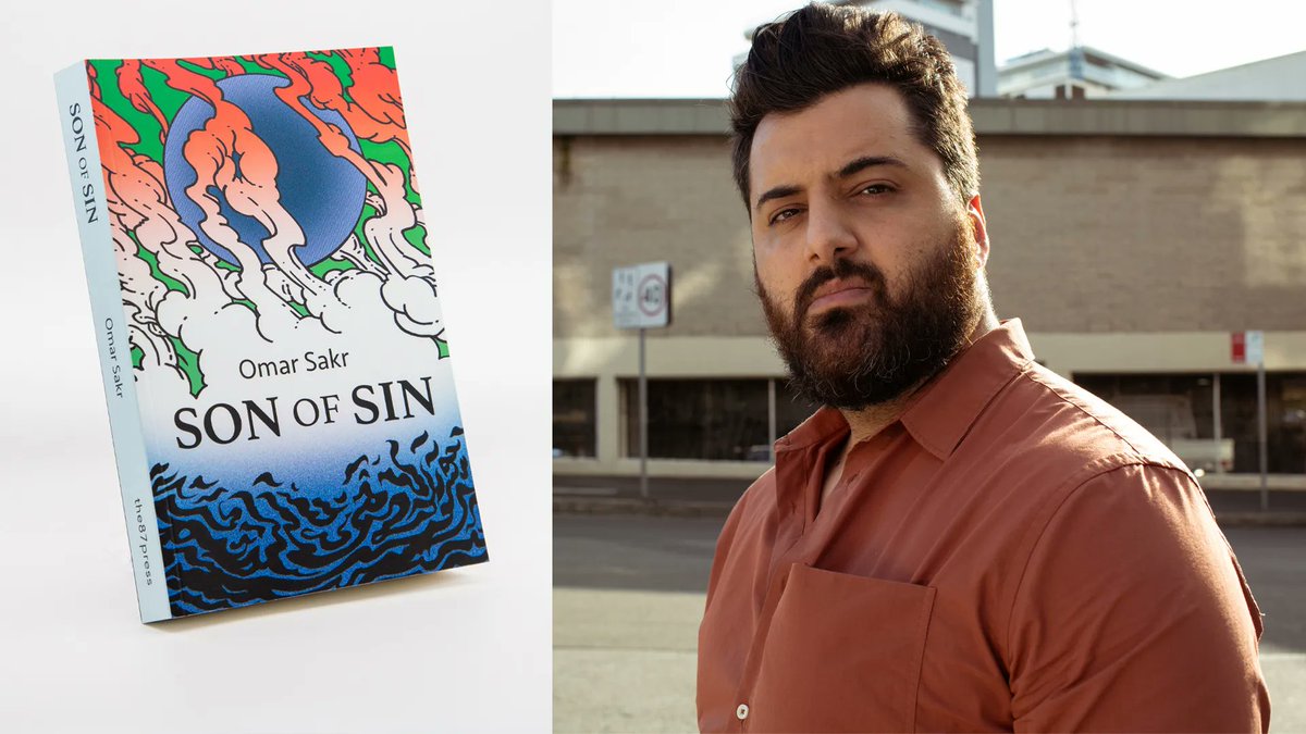 Next Thursday join us for the launch of the 87 Press’s new title Son of Sin. Poet <a href="/omarsakrpoet/">Omar Sakr</a> will be in conversation with Jessica Widner about his new book.

fruitmarket.co.uk/event/book-lau…