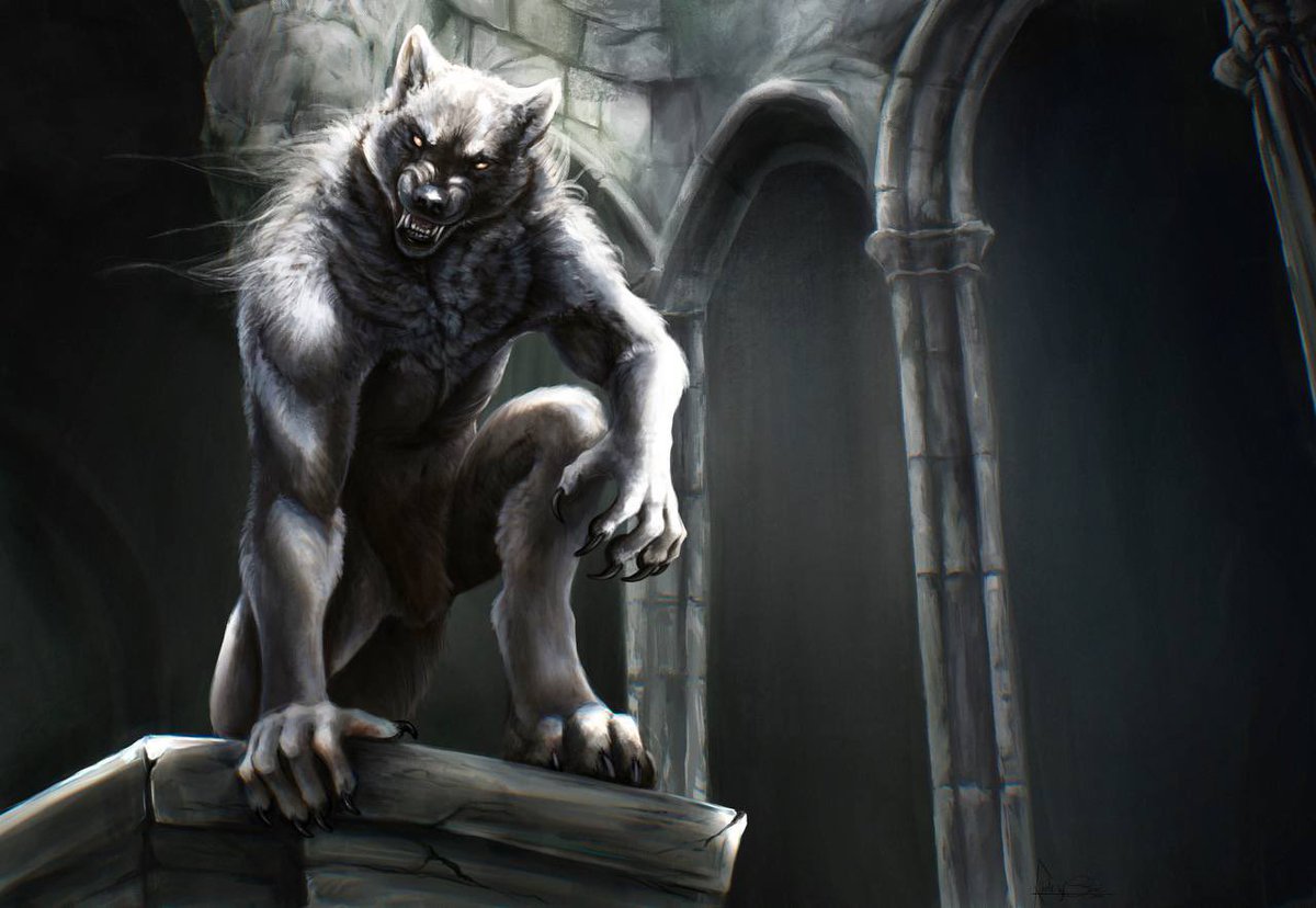 Im still alive.  More or less. 
And I bring you some nice boi at your #WerewolfWednesday ❤️
