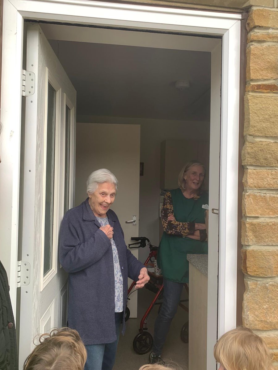 THANK YOU to the children from Little Tinklers nursery in Corbridge for visiting us recently. Not only did they walk all the way from their nursery to our care home but they also brought some wonderful harvest gifts for the residents in our assisted living bungalows. #carehome