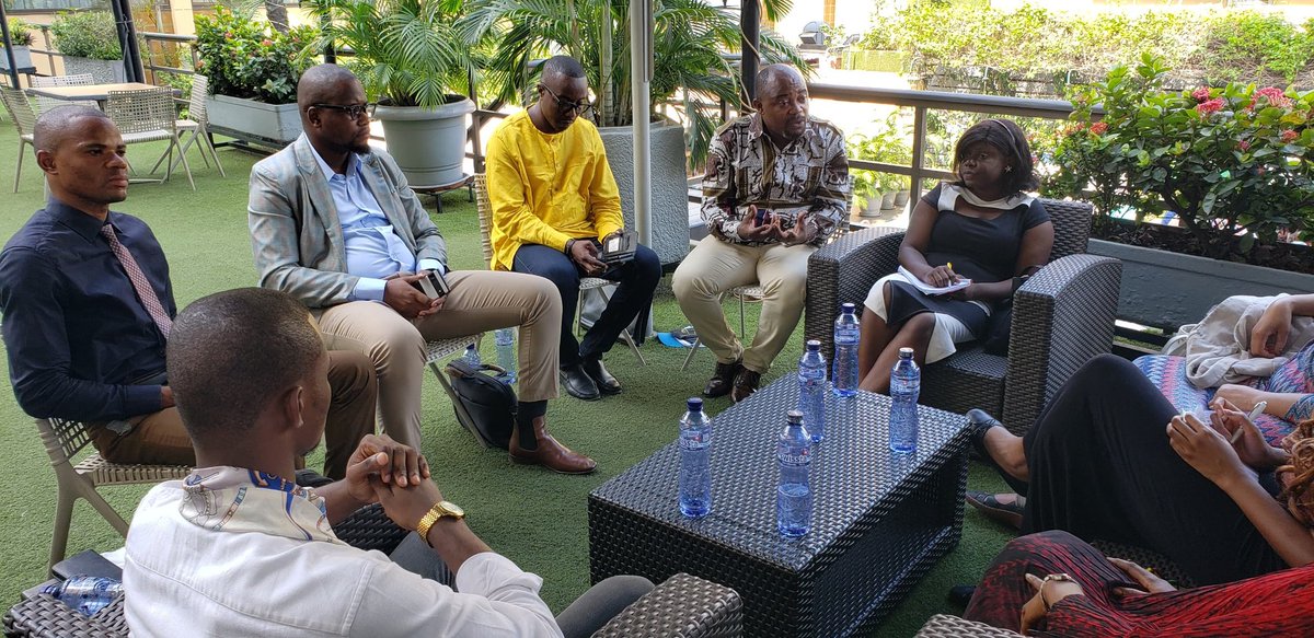 La plus haute valeur observée dans un État de droit, c'est la dignité de la personne humaine. 
Heureux d'avoir échangé avec la délégation du Centre International Libéral Suédois à l'hôtel Memling de Kinshasa conduite par Mme Amanda. 
Merci à la Vice Présidente <a href="/Sheillakams/">Shéilla Kamenga</a>.