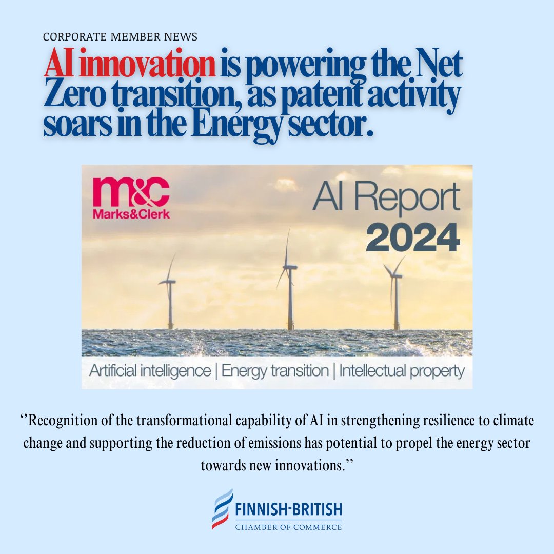 fbccuk's tweet photo. FBCC Corporate Member @marksandclerk have released their annual AI report of 2024.

Read it from: https://t.co/g2uju9KSlP https://t.co/cGKFA6ELPQ