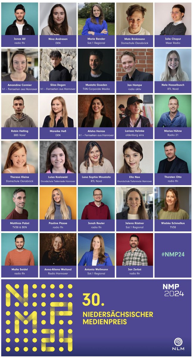 Herzlichen Glückwunsch an alle Kollegen zur Nominierung für den Medienpreis 🎉🥳🍾🎂✨🥂🍻😊 Freue mich auf einen sehr schönen und spannenden Abend ✨🥂🍻 #nmp24