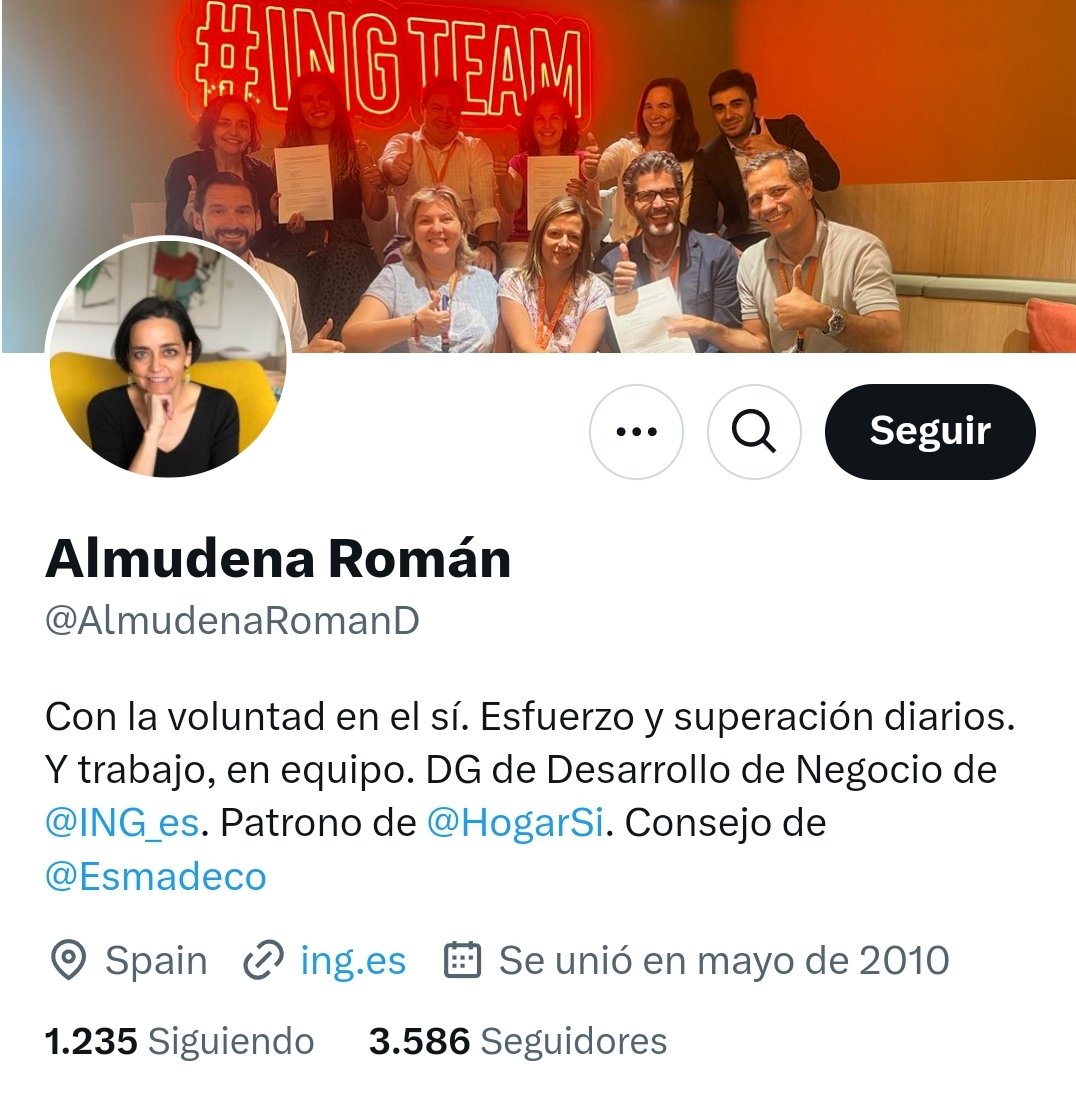 eldisidenteOK's tweet image. Si quieren jugar, jugamos. La actual directora de @ING_es se llama Almudena Román, @AlmudenaRomanD (que no tuitea desde 2023). 
Dinos, Almudena, ¿por qué le quitáis la publicidad a @navedelmisterio?
¿Os ha llamado alguien?
¿O esa es tu visión de negocio?