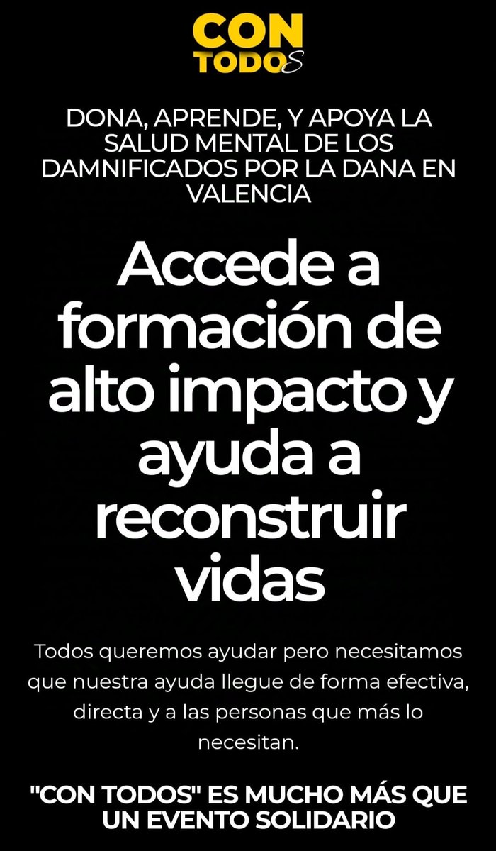 <a href="/HugoCotro/">Hugo Cotro</a> ¿Nos acompañas en esta doble misión de aprendizaje y solidaridad? 💙

Gracias por tu ayuda y difusión 🙏

#ConTodosValencia
