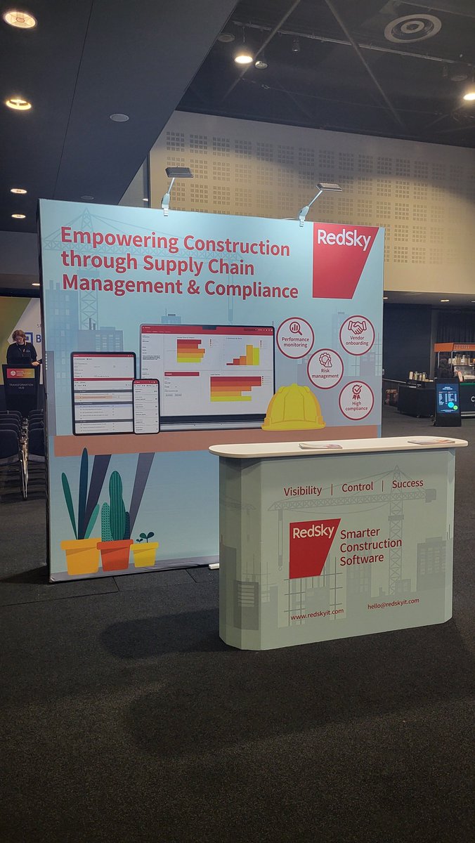 RedSky_IT's tweet image. We are exhibiting at #DigitalConstructionNorth at Manchester Central. 

Visit us at booth B1 to chat with our team and learn more about how our solutions can boost efficiency, enhance profitability, and reduce risks. 

 #constructionsoftware #digitalisation @DigiConWeek