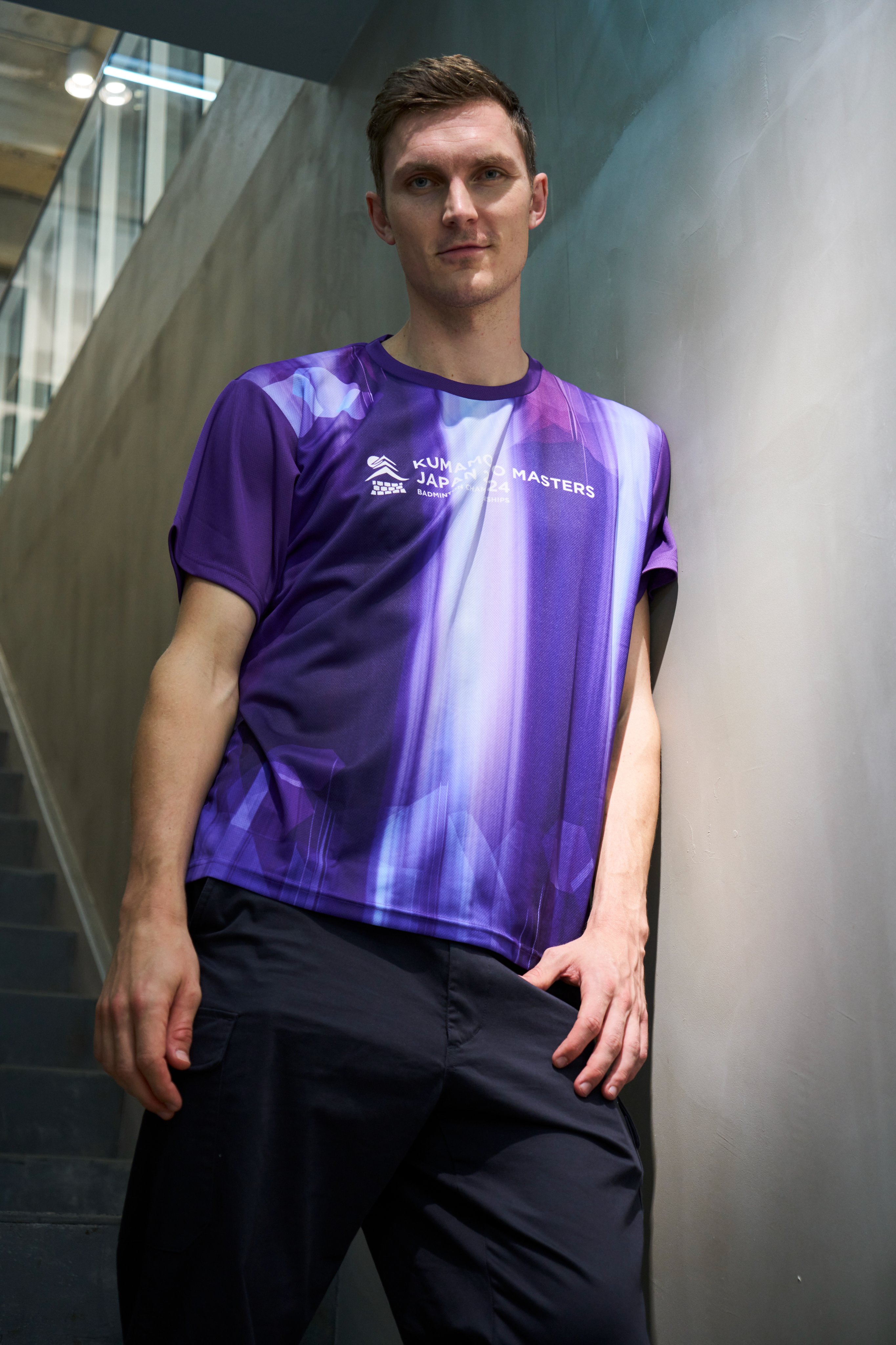 YONEX KUMAMOTO MASTERS Tシャツ M パープル YONEX KUMAMOTO MASTERS Tシャツ M パープル