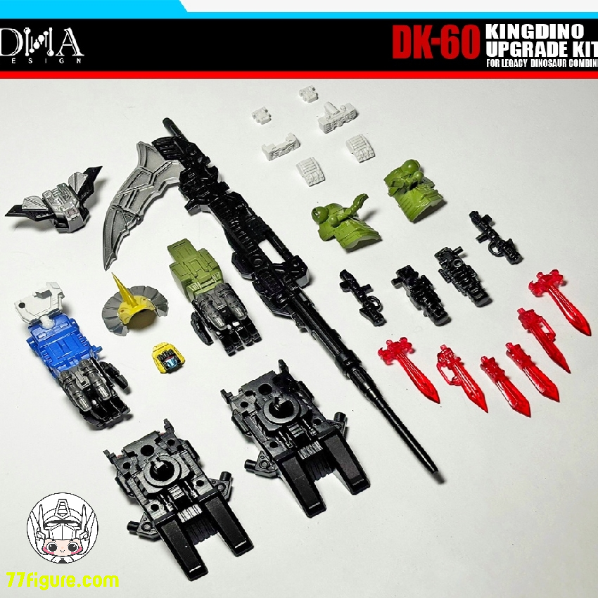 77figure's tweet photo. [先行販売] DNA Design DK-60 レガシー ダイナソー用 キングディーノ アップグレードキット
全額未定
--------
👇詳細・アップデートのリンク👇
https://t.co/Wy1r2sZLTN

＃DNADesign ＃DK60 ＃レガシーダイナソー ＃アップグレードキット ＃トランスフォーマーおもちゃ ＃トランスフォーマー https://t.co/otnby2kCGx