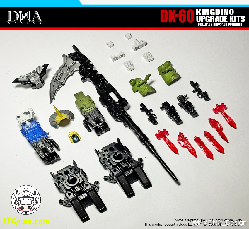 77figure's tweet photo. [先行販売] DNA Design DK-60 レガシー ダイナソー用 キングディーノ アップグレードキット
全額未定
--------
👇詳細・アップデートのリンク👇
https://t.co/Wy1r2sZLTN

＃DNADesign ＃DK60 ＃レガシーダイナソー ＃アップグレードキット ＃トランスフォーマーおもちゃ ＃トランスフォーマー https://t.co/otnby2kCGx