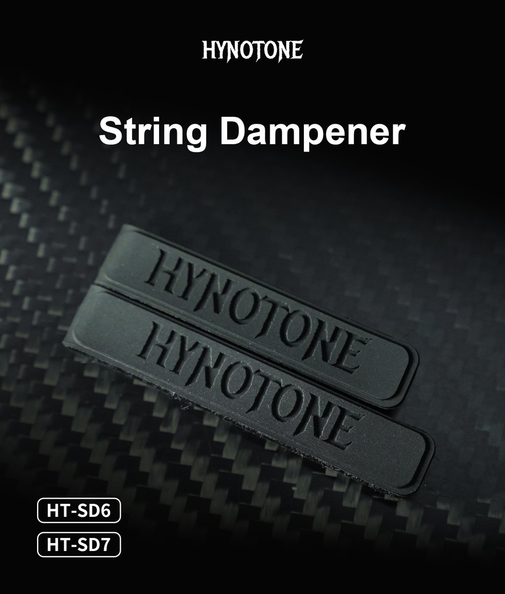 TOPPING2008's tweet photo. Introducing #TOPPING #Hynotone HT-SD6 and HT-SD7 guitar/bass string dampener.
It can effectively eliminate unwanted overtones and string noise when playing #guitar and #bass. HYNOTONE #stringdampener are available in two lengths. HT-SD6 is suitable for 6-string guitars, and HT-SD7 is suitable for 7-string guitars and basses.
#MusicMonday