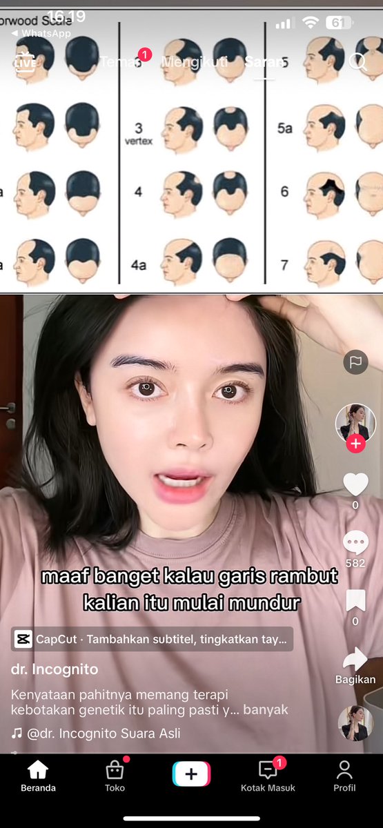 amaliyakusumaa's tweet image. SETUJU BGT SI KATA DR. ABELINA💯…. kandungan oleanolic memang bagus bgt buat mengatasin kebotakan👍🏻

plsss…. semoga yang nyiptain tonic ini masuk surga yaa Allah😭👍🏻