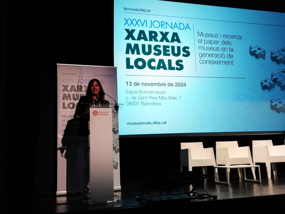 Comencem la #JornadaXML24, cita anual per professionals del sector museístic.
Enguany, dedicada a reflexionar sobre quin és, o quin hauria de ser, el paper de les institucions museístiques com a centres de recerca que són.
#MuseusLocals
Obrim fil amb les principals idees d'avui🧵
