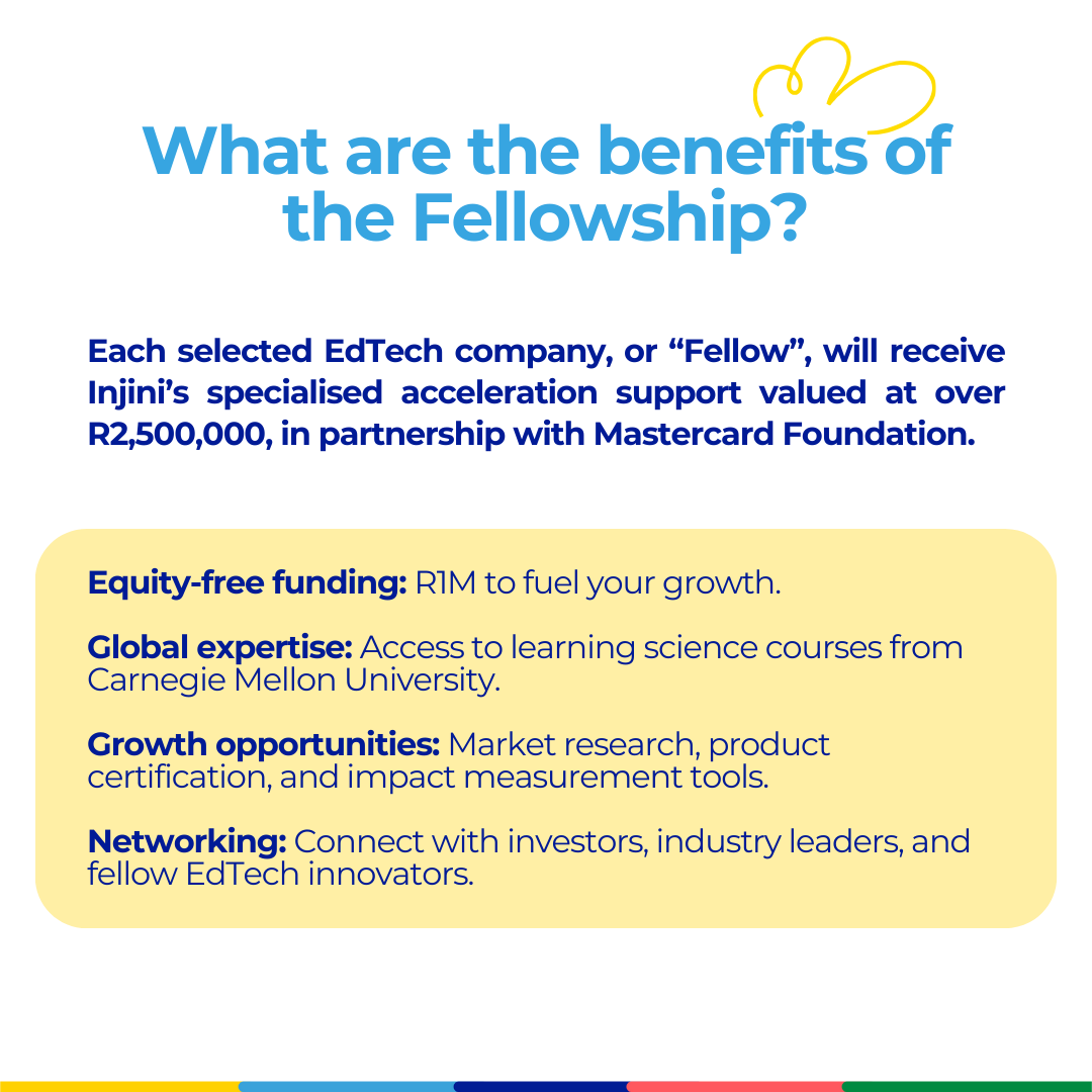 Injini (@injiniedtech) on Twitter photo 💡 Attend our <a href="/MastercardFdn/">Mastercard Foundation</a> #EdTech Fellowship Virtual Info Session on Thursday, 14 November, 16:00 SAST!
🔗 Info & apply: injini.africa/edtech-fellows…
📲 Session link: meet.google.com/xwh-avbn-qyw
See you there!
#AfricanEdTech #YoungAfricaWorks #Innovation 💡 Attend our <a href="/MastercardFdn/">Mastercard Foundation</a> #EdTech Fellowship Virtual Info Session on Thursday, 14 November, 16:00 SAST!
🔗 Info & apply: injini.africa/edtech-fellows…
📲 Session link: meet.google.com/xwh-avbn-qyw
See you there!
#AfricanEdTech #YoungAfricaWorks #Innovation