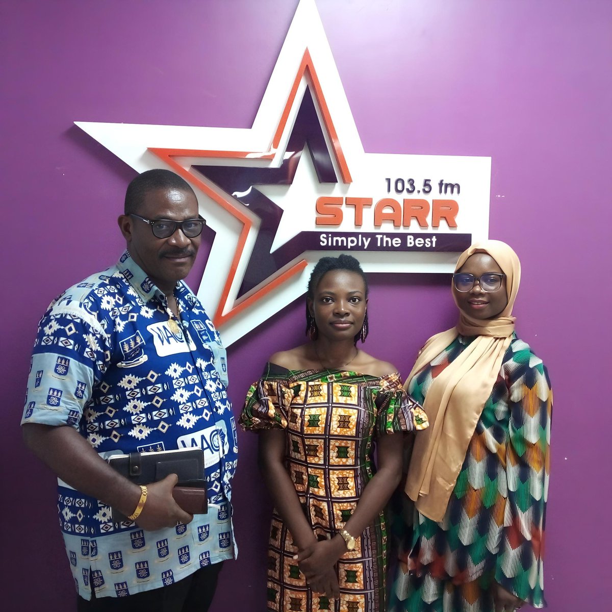 AMR @WACCBIP (@amr_waccbip) on Twitter photo The <a href="/AMR_WACCBIP/">AMR @WACCBIP</a> team led by <a href="/IsawumiAbiola/">Isawumi Abiola</a> is presently at <a href="/starr1035fm/">Starr 103.5 FM</a> to educate the public on #AMR in preparation for #WAAW2024 on the theme 'Educate. Advocate. Act Now'. <a href="/WACCBIP_UG/">WACCBIP</a> <a href="/gordon_awandare/">Gordon Awandare</a> <a href="/UnivofGh/">University of Ghana</a> <a href="/the_ACEProject/">Africa Higher Ed. Centers of Excellence-ACE Impact</a> <a href="/GHABSA_UG/">GHABSA_UG</a> <a href="/UG_BCMB/">Dpt of Biochemistry, Cell and Molecular Biology</a> <a href="/CAMO_Net1/">CAMO-Net</a> <a href="/mgcbg_cbil/">Molecular Genetics Lab (WACCBIP)</a> The <a href="/AMR_WACCBIP/">AMR @WACCBIP</a> team led by <a href="/IsawumiAbiola/">Isawumi Abiola</a> is presently at <a href="/starr1035fm/">Starr 103.5 FM</a> to educate the public on #AMR in preparation for #WAAW2024 on the theme 'Educate. Advocate. Act Now'. <a href="/WACCBIP_UG/">WACCBIP</a> <a href="/gordon_awandare/">Gordon Awandare</a> <a href="/UnivofGh/">University of Ghana</a> <a href="/the_ACEProject/">Africa Higher Ed. Centers of Excellence-ACE Impact</a> <a href="/GHABSA_UG/">GHABSA_UG</a> <a href="/UG_BCMB/">Dpt of Biochemistry, Cell and Molecular Biology</a> <a href="/CAMO_Net1/">CAMO-Net</a> <a href="/mgcbg_cbil/">Molecular Genetics Lab (WACCBIP)</a>