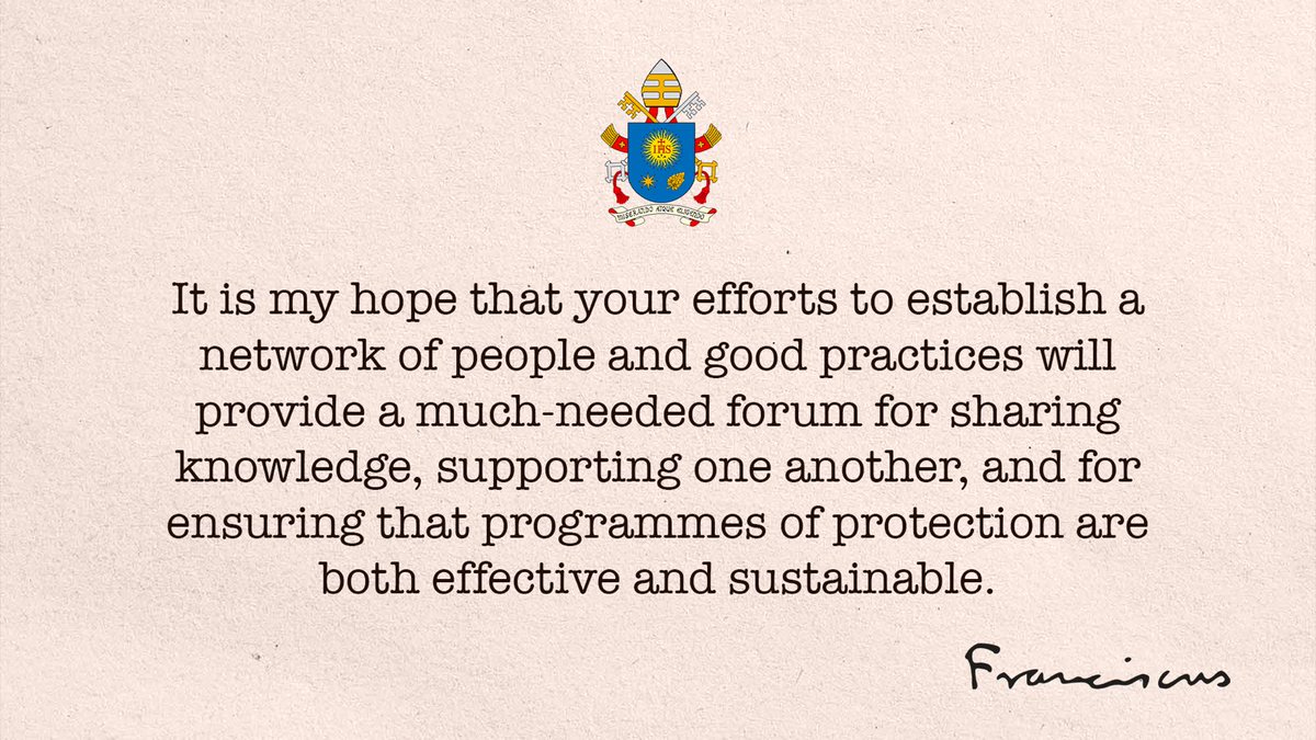 TutelaMinorum (@tutelaminorum) on Twitter photo Message from <a href="/Pontifex/">Pope Leo XIV</a> to the European Conference participants organized by @Tutelaminorum in Rome. #SafeguardingCCE (1/2) Message from <a href="/Pontifex/">Pope Leo XIV</a> to the European Conference participants organized by @Tutelaminorum in Rome. #SafeguardingCCE (1/2)