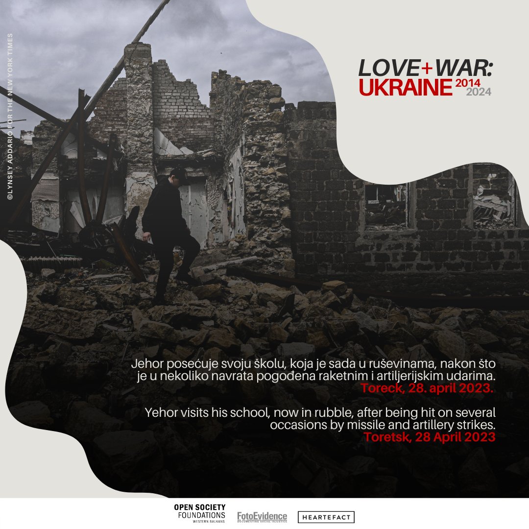 Open Society Foundations Western Balkans (@opensocietywb) on Twitter photo The exhibition "๐จ๐๐ฅ๐๐๐ก๐: ๐๐ข๐ฉ๐ + ๐ช๐๐ฅ (๐ฎ๐ฌ๐ญ๐ฐ-๐ฎ๐ฌ๐ฎ๐ฐ)" brings us human stories of hope, sacrifice, determination and love. It will be open from November 15 to 23 in Europe House in Belgrade.
The <a href="/OpenSocietyWB/">Open Society Foundations Western Balkans</a> invites you as well to:
๐
November 13 at 7 p.m. The exhibition "๐จ๐๐ฅ๐๐๐ก๐: ๐๐ข๐ฉ๐ + ๐ช๐๐ฅ (๐ฎ๐ฌ๐ญ๐ฐ-๐ฎ๐ฌ๐ฎ๐ฐ)" brings us human stories of hope, sacrifice, determination and love. It will be open from November 15 to 23 in Europe House in Belgrade.
The <a href="/OpenSocietyWB/">Open Society Foundations Western Balkans</a> invites you as well to:
๐
November 13 at 7 p.m.