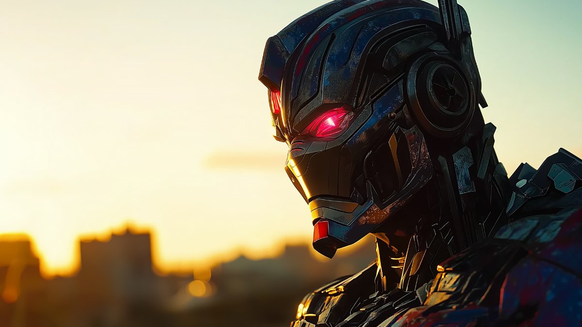 polyjimbo's tweet photo. Morning, a close-up view of a robot's face... 

The scene is quite neutral overall, inspired by the morning sunrise with its golden rays after a walk through the quiet city.

#artist #concept #art #3D #polyjimbo #digitalart #cgi #visualart #cinematic #morning #sunrise https://t.co/SNuM1KNYkR