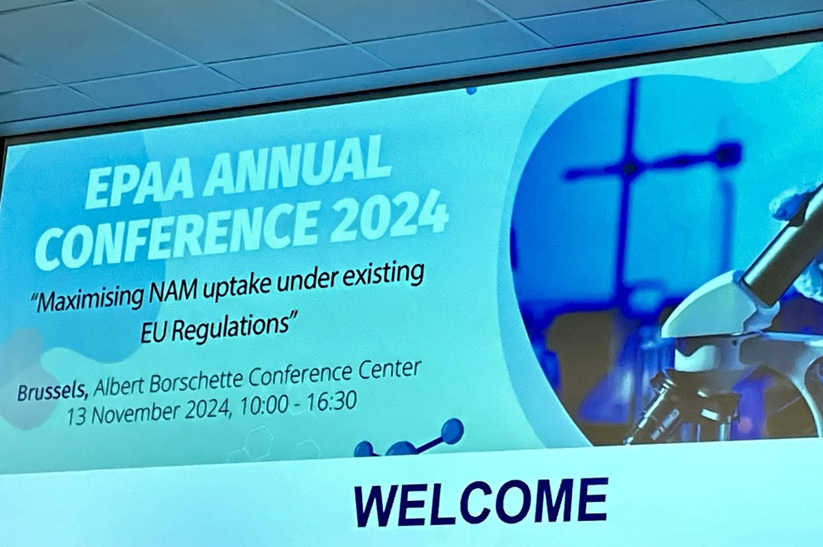 Opening of the conference by Kristin Schreiber: « it is time to uptake NAMs in legislation », and MEP @MetzTilly that summarised: « let’s do it for science, innovation and animals »👌
