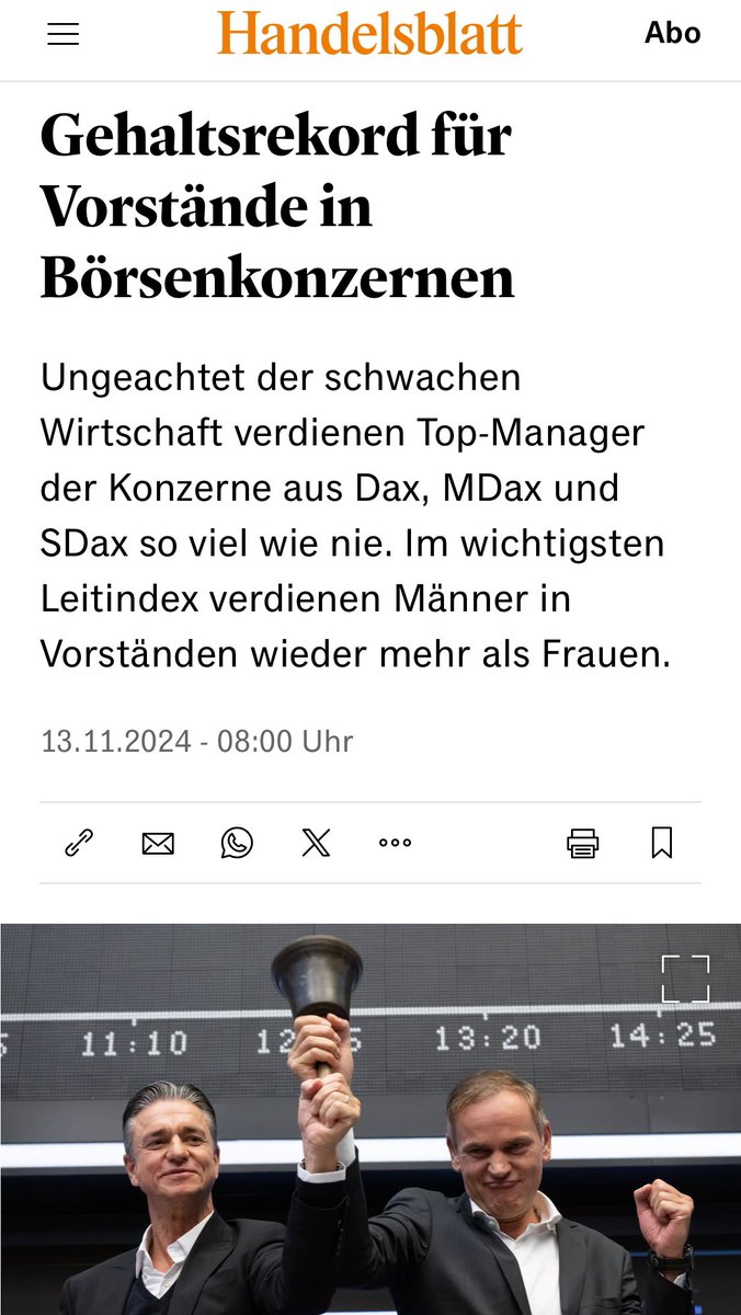 der #markt regelt…