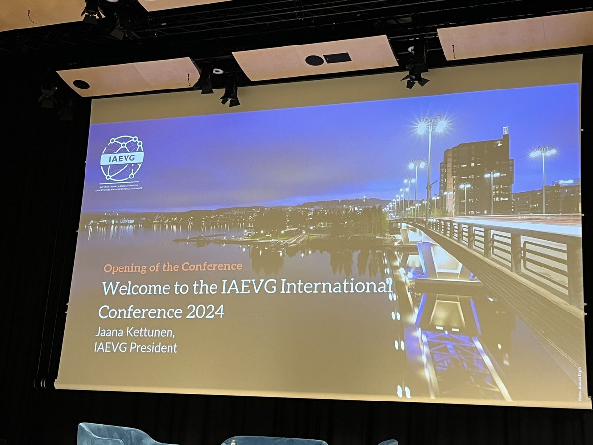 Recharging the #lifelongguidance batteries at the #IAEVG24... so good to be back discussing Guidance with international colleagues &amp; friends !