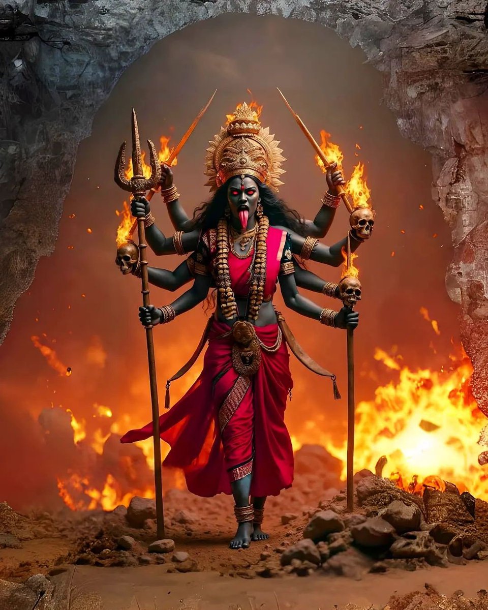 varshaparmar06's tweet photo. Can you reply with Jai Maa Kali ✨️🔱 https://t.co/R6bxtHlShR