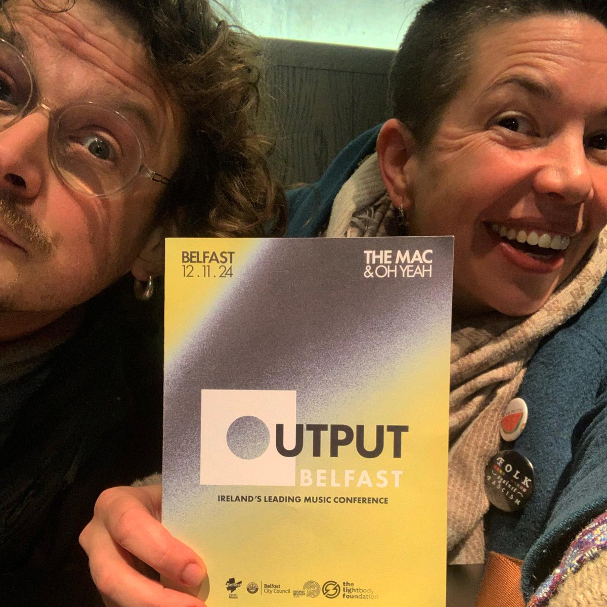 Lunatraktors (@lunatraktors) on Twitter photo Brave and urgent wake up call from <a href="/musicvenuetrust/">Music Venue Trust</a>: the billions in industry profits rely on our unpaid grassroots R&D.
Excellent conference / showcase yesterday from <a href="/OutputBelfast/">Output Belfast</a> with support from <a href="/ourbelfastmusic/">Belfast City of Music</a> <a href="/belfastcc/">Belfast City Council</a> <a href="/belfast/">Belfast</a> <a href="/IMROireland/">IMRO</a> <a href="/PRSFoundation/">PRS Foundation</a> & many more. Brave and urgent wake up call from <a href="/musicvenuetrust/">Music Venue Trust</a>: the billions in industry profits rely on our unpaid grassroots R&D.
Excellent conference / showcase yesterday from <a href="/OutputBelfast/">Output Belfast</a> with support from <a href="/ourbelfastmusic/">Belfast City of Music</a> <a href="/belfastcc/">Belfast City Council</a> <a href="/belfast/">Belfast</a> <a href="/IMROireland/">IMRO</a> <a href="/PRSFoundation/">PRS Foundation</a> & many more.
