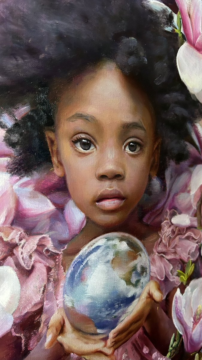 GM
Almost done!

#art #portrait #painting #nftartist