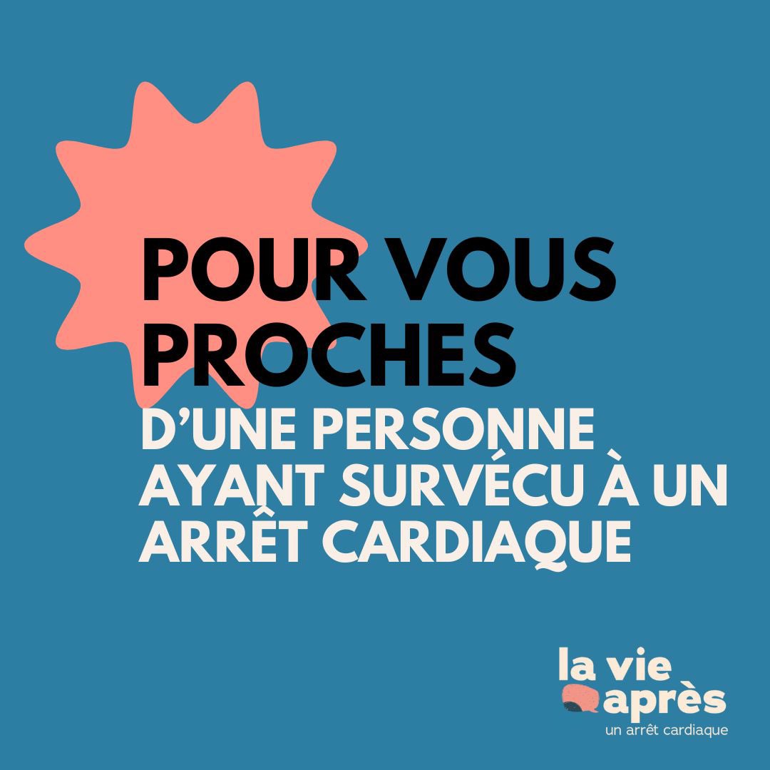 L’association permet aux proches de s’informer sur l’après, appréhender les difficultés, comprendre ce qu’il se passe, comment accompagner, comment trouver un nouvel équilibre, partager son expérience …  #arretcardiaque #arrêtcardiaque