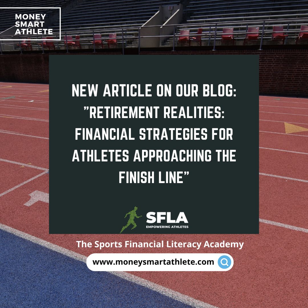 moneysmartathl's tweet photo. Retirement Realities: Financial Strategies for Athletes Approaching the Finish Line https://t.co/ISIvkclnu7
#sfla #sports #athletes #financialstrategies #retirement https://t.co/z5ZUuvxO0r