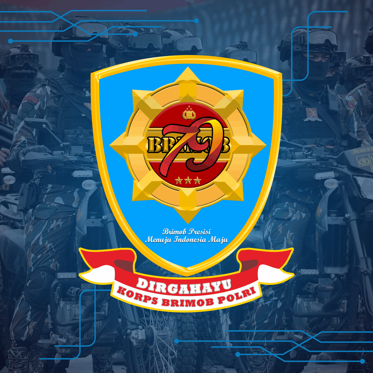 Humas_Korbrimob's tweet photo. 79 Tahun Korps Brimob Polri

"Brimob Presisi Menuju Indonesia Maju" https://t.co/TdSUotbKpH